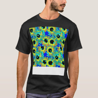 Van Gogh zonnebloemen groot T-shirt