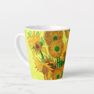 Van Gogh Zonnebloemen Latte Mok