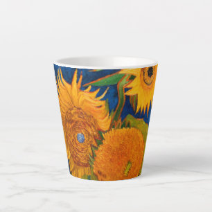 Van Gogh Zonnebloemen Latte Mok