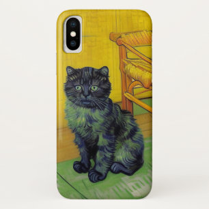 Van Gogh Zwart Kat iPhone X Hoesje