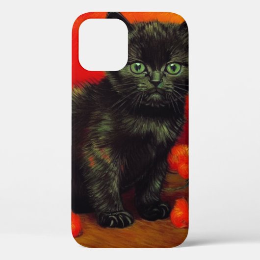 Van Gogh Zwart Kitten Case-Mate iPhone Case (Achterkant)
