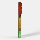 Van Gogh Zwart Kitten Rood Bloemen Case-Mate iPhone Case (Achterkant / Rechts)