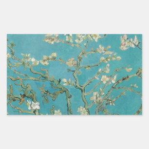Van gogh's Almond Blossom Rechthoekige Sticker