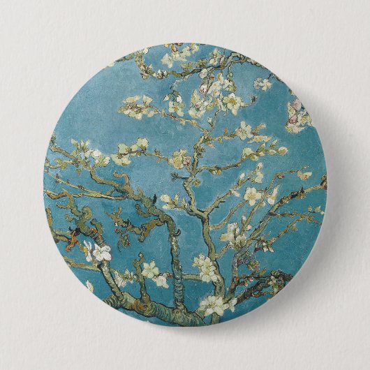 Van Gogh's Almond Blossom Ronde Button 7,6 Cm (Voorkant)