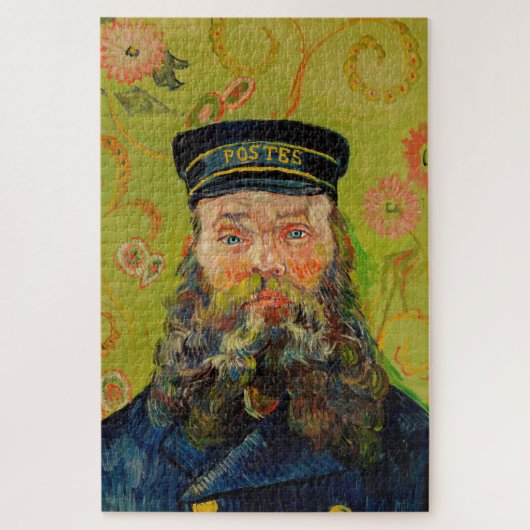 Van Goghs beroemde schilderij De postbode Legpuzzel (Verticaal)