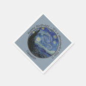 Van Gogh's De Sterrennacht Party Items Collectie Servet (Hoek)