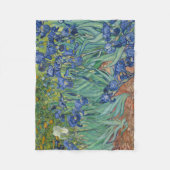 Van Gogh's Irises Fleece Blanket (Voorkant)