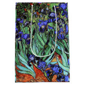 Van Goghs Irises fleurit le sac floral de cadeau (Dos)