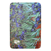Van Goghs Irises fleurit le tapis de bain floral (devant Vertical)