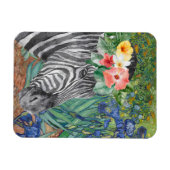 Van Gogh's Irissen en fancy zebra Magneet (Horizontaal)