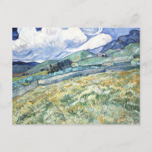 Van Goghs Landschap van Saint-Rémy Briefkaart