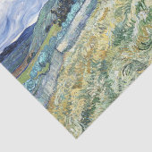 Van Goghs Landschap van Saint-Rémy Tissuepapier (Detail)