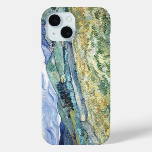 Van Goghs Landschap vanuit Saint-Rémy Case-Mate iPhone Case (Achterkant)
