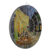 Van Gogh's Night Cafe Dartbord (Voorkant Links)