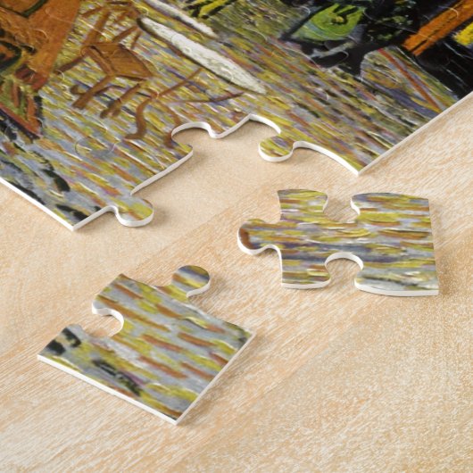 Van Gogh's Night Cafe Legpuzzel (Zijkant)