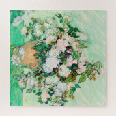 Van Gogh's Pink Roses Jigsaw Puzzle (Horizontal)