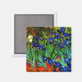 Van Gogh's schilderij, Irises Magneet (Voorkant / Achterkant)