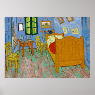 Van Gogh's slaapkamer in Arles die kunst schildere Poster