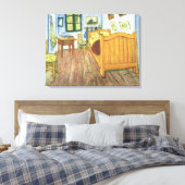 Van Gogh's slaapkamer in Arles Wrapped Canvas (Insitu (Slaapkamer))