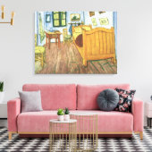 Van Gogh's slaapkamer in Arles Wrapped Canvas (Insitu (Woonkamer))