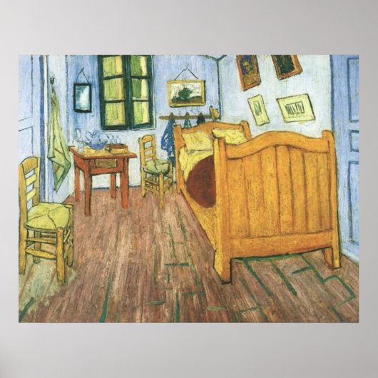 Van Gogh's slaapkamer in het Poster van Arles (Voorkant)