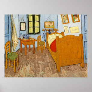 Van Gogh's slaapkamer Poster