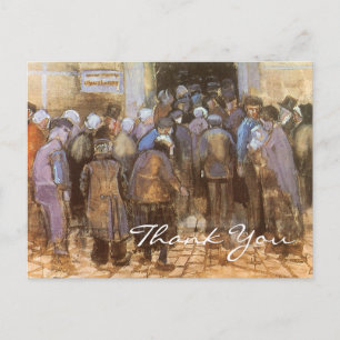 Van Gogh's State Loterij Kantoor Briefkaart