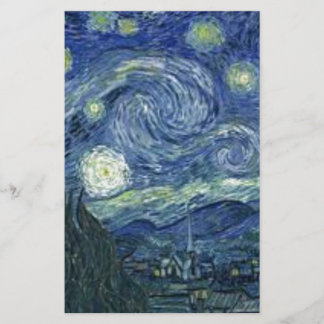 Van Gogh's sterrennacht Briefpapier