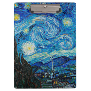 Van Gogh's Sterrennacht Klembord