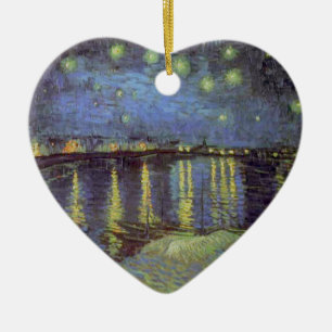 Van Gogh's Sterrennacht schilderen Keramisch Ornament