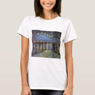 Van Gogh's Sterrennacht schilderen T-shirt