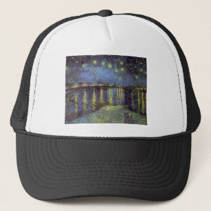 Van Gogh's Sterrennacht schilderen Trucker Pet