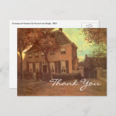 Van Gogh's Vicarage in Nuenen Briefkaart (Voorkant / Achterkant)