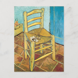 Van Gogh's voorzitter van Vincent van Gogh Briefkaart