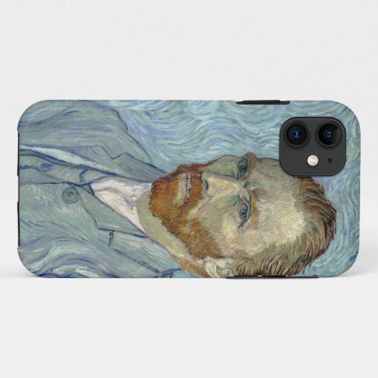 Van Gogh's zelfportret Case-Mate iPhone Case (Achterkant (horizontaal))