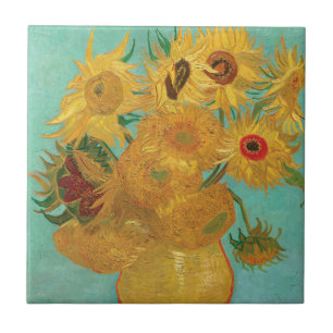 Van Gogh's zonnebloemen Tegeltje