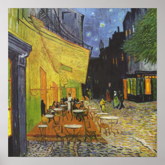 Van Gough op Glossed Canvas Poster