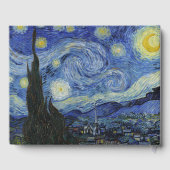 Van Gough Starry Mariage de nuit Livre d'or (Verso)