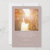 Van harte bewerkbare kleur bedankkaart (Achterkant)