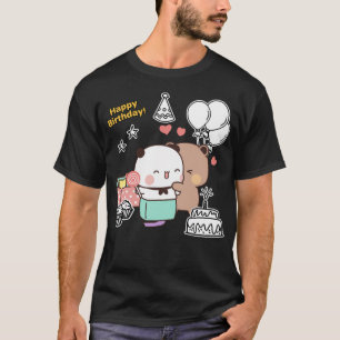 Van harte gefeliciteerd met Dudu Beer en Bubu Pand T-shirt