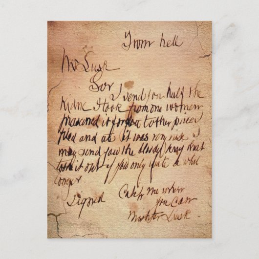 Van Hell Letter Briefkaart (Voorkant)