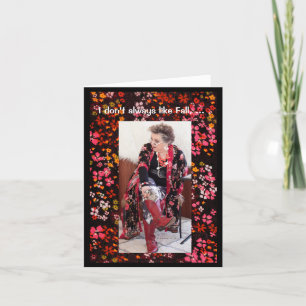 Van Herfst houden en favoriete laarzen dragen Kaart