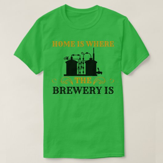 van herkomst is waar de brouwerij T T-shirt (Design voorkant)