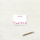 Van het bureau van aangepaste naam Cute Appealing Post-it® Notes (Op bureau)