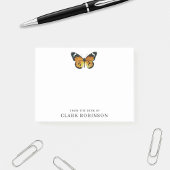 Van het bureau van American Lady Butterfly Post-it® Notes