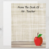 Van het bureau van...? Apple Stationery (Voorkant / Achterkant)