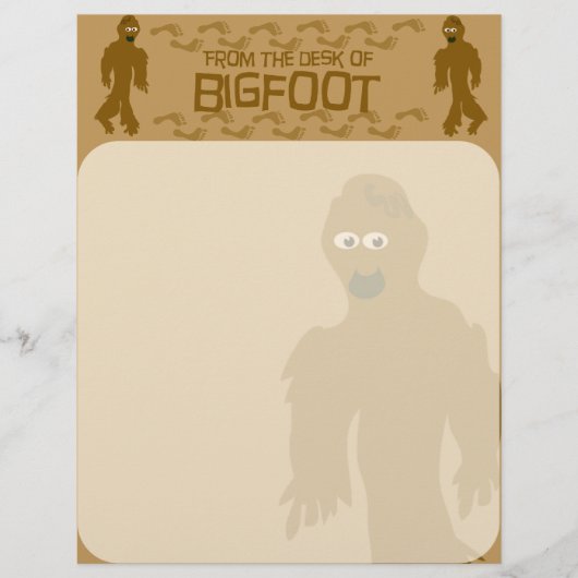 Van het bureau van Bigfoot! (Voorkant)