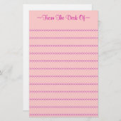 ~ Van het bureau van~ Briefpapier (Voorkant / Achterkant)