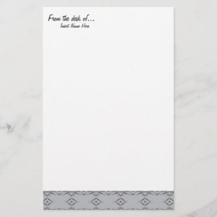 Van het bureau van... briefpapier