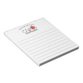 Van het bureau van de Coördinator Chaos Notitieblok (Schuin)